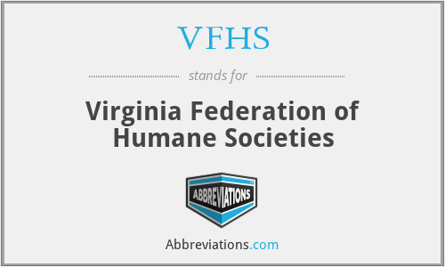 VFHS - Virginia Federation of Humane Societies
