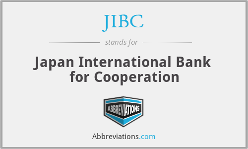 JIBC - Japan International Bank for Cooperation