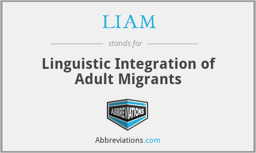 LIAM - Linguistic Integration of Adult Migrants
