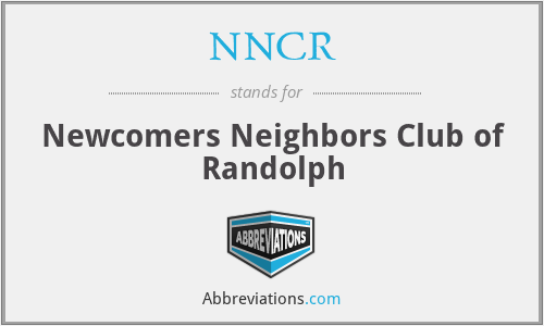 NNCR - Newcomers Neighbors Club of Randolph
