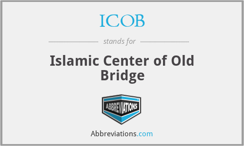 ICOB - Islamic Center of Old Bridge