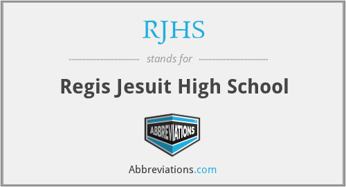 RJHS - Regis Jesuit High School