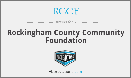 RCCF - Rockingham County Community Foundation