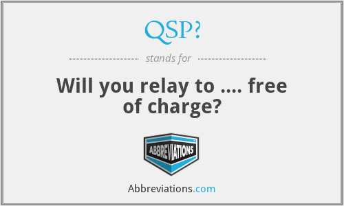 QSP - Qualified Service Providers