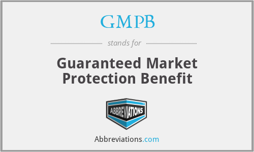 GMPB - Guaranteed Market Protection Benefit