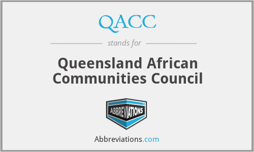 QACC - Queensland African Communities Council