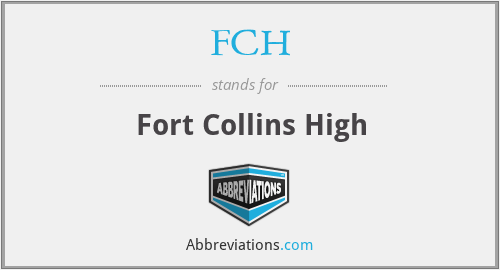 FCH - Fort Collins High
