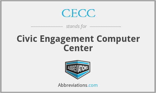 CECC - Civic Engagement Computer Center