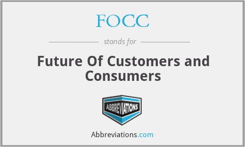 FOCC - Future Of Customers and Consumers