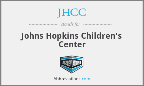 JHCC - Johns Hopkins Children's Center