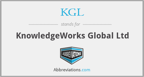 KGL - KnowledgeWorks Global Ltd