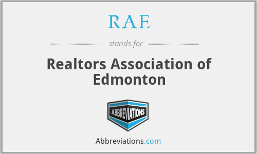 RAE - Realtors Association of Edmonton