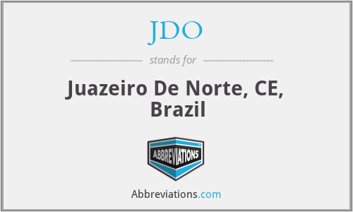 JDO - Juazeiro De Norte, CE, Brazil