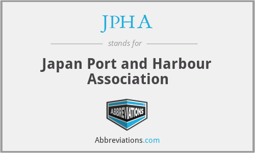 JPHA - Japan Port and Harbour Association