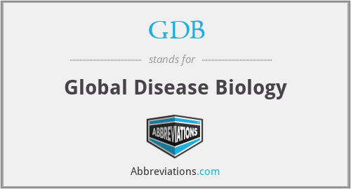 GDB - Global Disease Biology