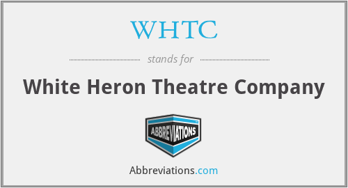 WHTC - White Heron Theatre Company