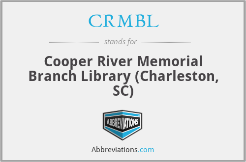 CRMBL - Cooper River Memorial Branch Library (Charleston, SC)