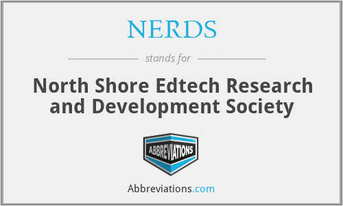 NERDS - North Shore Edtech Research and Development Society