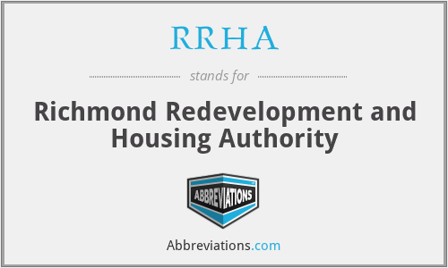 RRHA - Richmond Redevelopment and Housing Authority