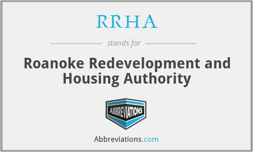 RRHA - Roanoke Redevelopment and Housing Authority