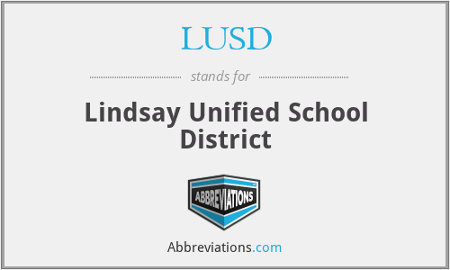 LUSD - Lindsay Unified School District