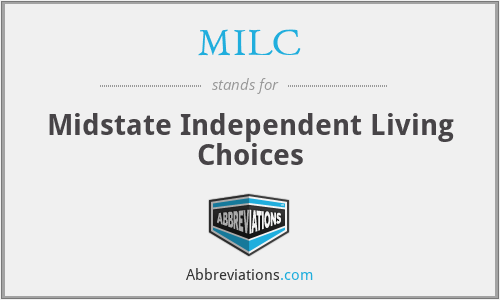 MILC - Midstate Independent Living Choices