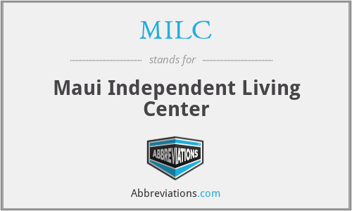 MILC - Maui Independent Living Center