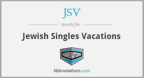 JSV - Jewish Singles Vacations