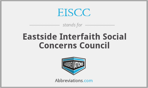 EISCC - Eastside Interfaith Social Concerns Council