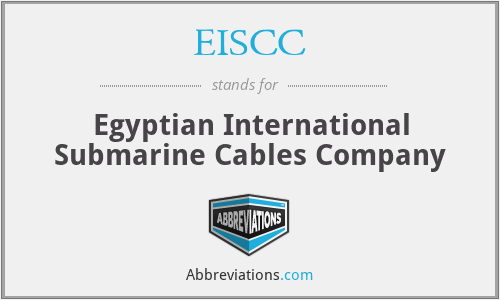 EISCC - Egyptian International Submarine Cables Company