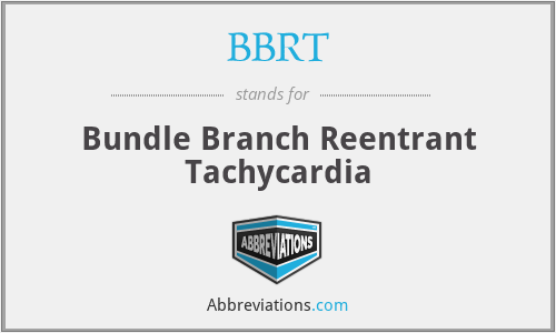 BBRT - Bundle Branch Reentrant Tachycardia