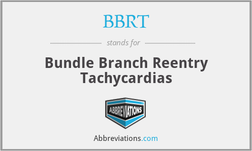 BBRT - Bundle Branch Reentry Tachycardias