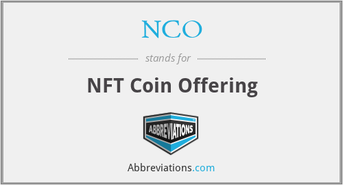 NCO - NFT Coin Offering