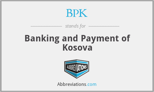 BPK - Banking and Payment of Kosova