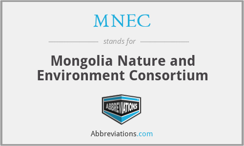 MNEC - Mongolia Nature and Environment Consortium