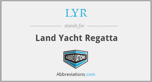 LYR - Land Yacht Regatta