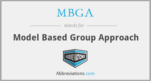 MBGA - Model Based Group Approach