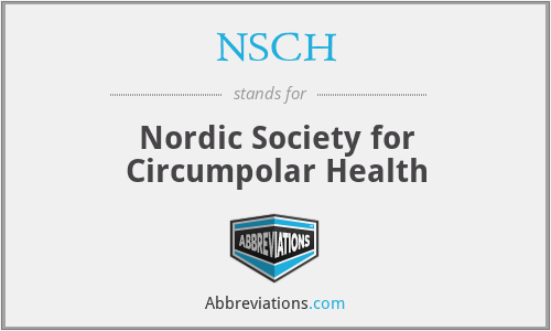 NSCH - Nordic Society for Circumpolar Health
