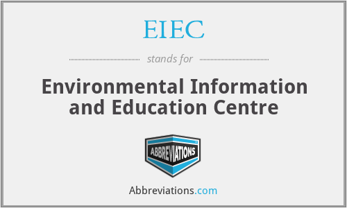 EIEC - Environmental Information and Education Centre