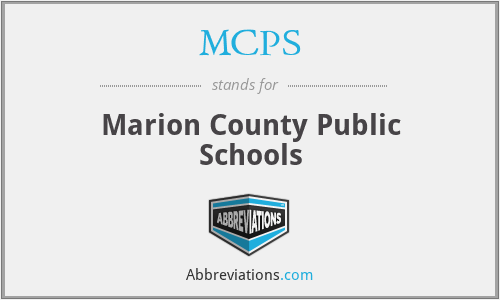 MCPS - Marion County Public Schools