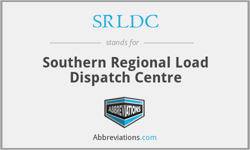 SRLDC - Southern Regional Load Dispatch Centre