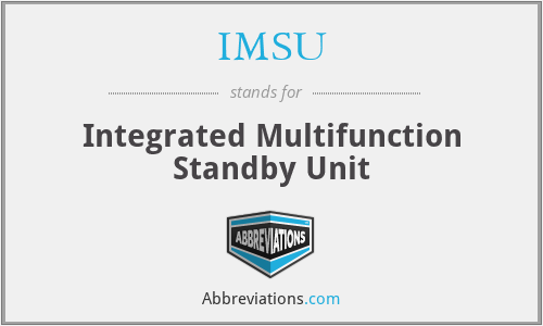 IMSU - Integrated Multifunction Standby Unit