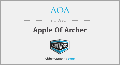 AOA - Apple Of Archer