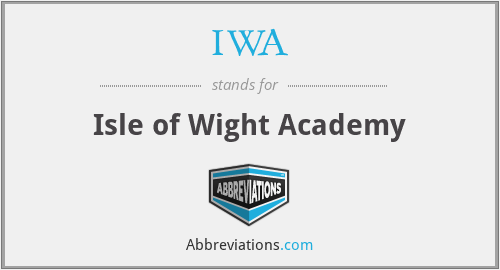 IWA - Isle of Wight Academy