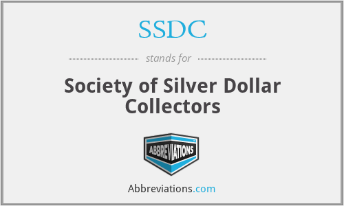 SSDC - Society of Silver Dollar Collectors