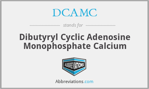 DCAMC - Dibutyryl Cyclic Adenosine Monophosphate Calcium