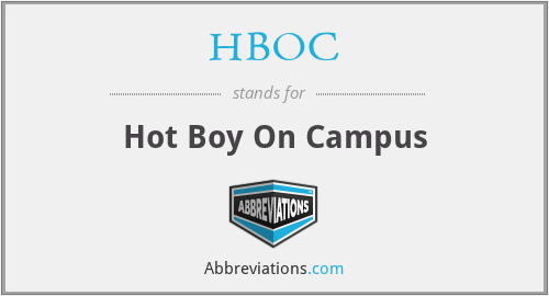 HBOC - Hot Boy On Campus
