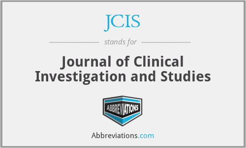 JCIS - Journal of Clinical Investigation and Studies
