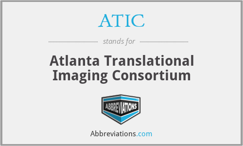 ATIC - Atlanta Translational Imaging Consortium