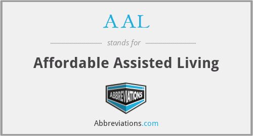 AAL - Affordable Assisted Living
